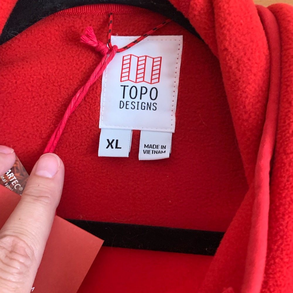 Topo Designs Red Performance Jacket - image 2